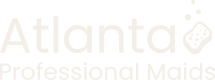 Atlanta Professional Maids Main Logo. Home, Services, Home Cleaning, Apartment Cleaning, Deep Cleaning, Move In/Out Cleaning, and Commercial Cleaning.